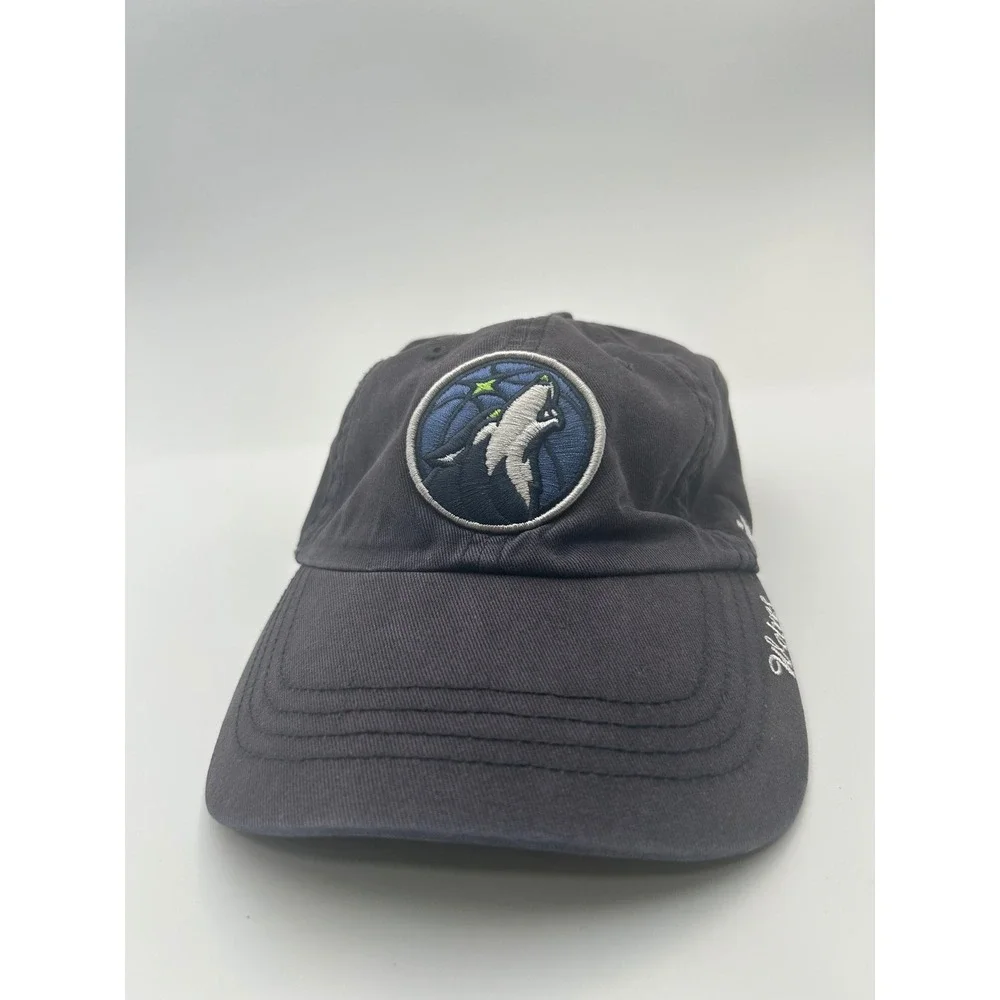 Minnesota Timberwolves 47 Brand Women Navy Blue Adjustable Strapback Hat NBA Cap